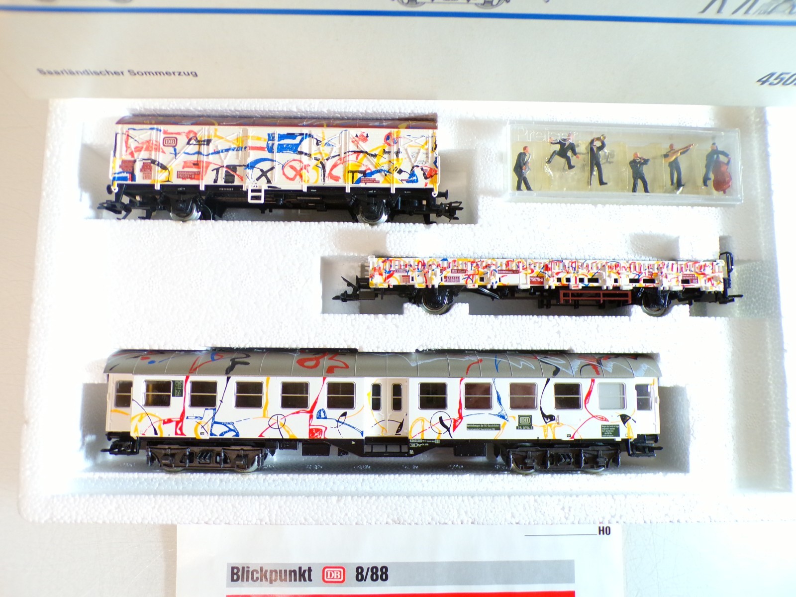 Märklin H0 4503 Saarländischer Sommerzug 3 tlg. in OVP BH1399 – Bild 4