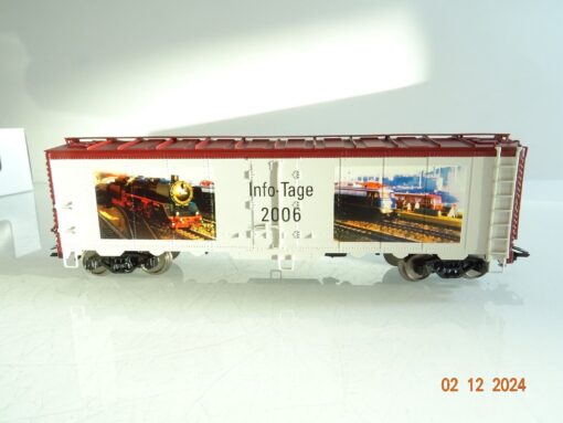 Märklin H0 45683 Info-Tage 2006 US gedeckter Güterwagen in OVP PR4410 – Bild 3