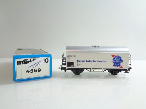 Märklin H0 4569 AC Bierwagen Pabst Blue Ribbon in OVP F1041