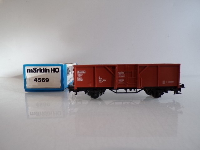 Märklin H0 4569 offener Güterwagen der DB in OVP BH1547