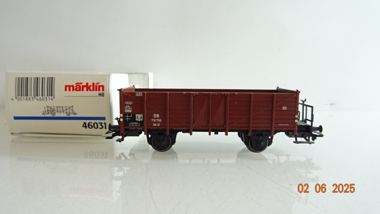 Märklin H0 46031 offener Güterwagen der DB in OVP PR8131