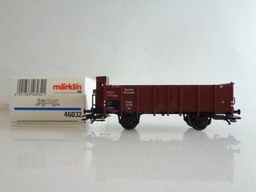 Märklin H0 46032 offener Güterwagen mit Bremserhaus der DR in OVP BH644