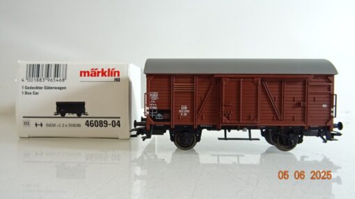 Märklin H0 46089-04 gedeckter Güterwagen der DB in OVP PR8248