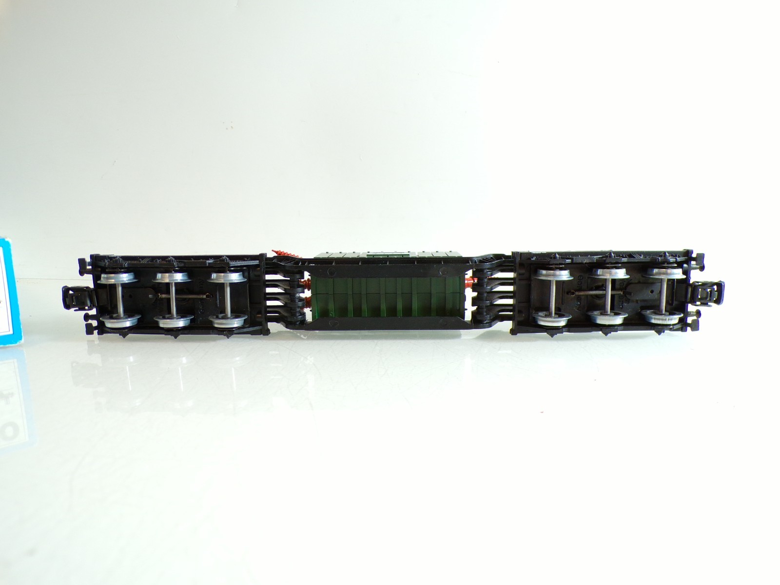 Märklin H0 4617 Tiefladewagen mit Trafo der DB in OVP BH1426 – Bild 4