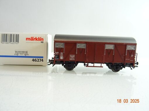 Märklin H0 46274 gedeckter Güterwagen der DB in OVP PR6629