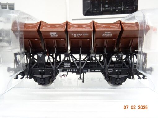 Märklin H0 46353 Muldenkippwagen-Set 5 tlg. der DB in OVP PR5858 – Bild 4