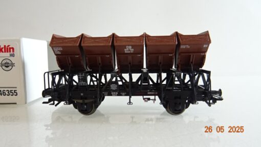 Märklin H0 46355 Muldenkippwagen der DB in OVP PR8056 – Bild 3