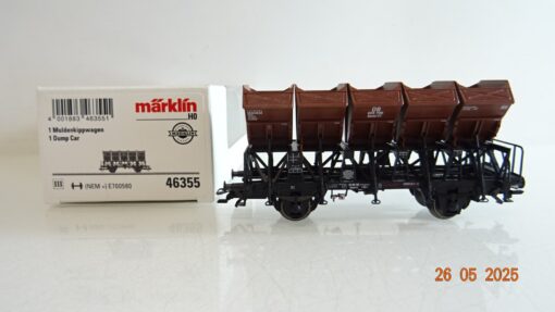 Märklin H0 46355 Muldenkippwagen der DB in OVP PR8056