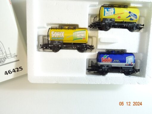 Märklin H0 46425 Kesselwagen-Set 3 St. Henkel in OVP PR4536