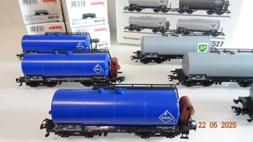 Märklin H0 46527 Kesselwagen-Set / Epoche III in OVP PR7957 – Bild 3