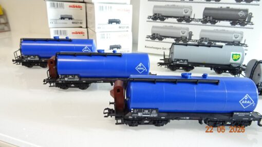 Märklin H0 46527 Kesselwagen-Set / Epoche III in OVP PR7957 – Bild 6
