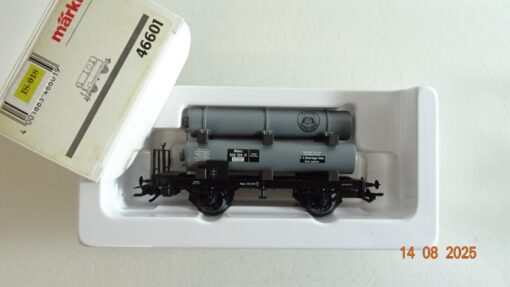 Märklin H0 46601 Gasflaschentransportwagen Boehringer der DR in OVP PR9527