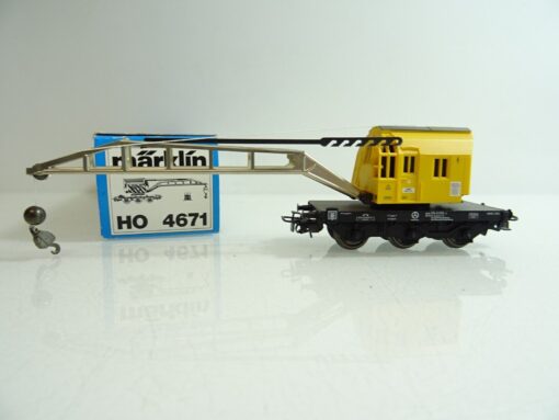 Märklin H0 4671 Kranwagen der DB in OVP PR1137