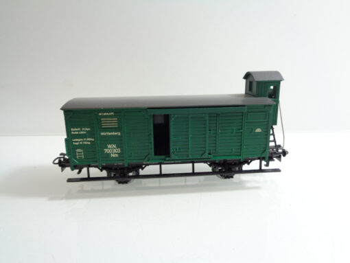 Märklin H0 4679 gedeckter Güterwagen mit Bremserhaus in OVP AR2033 – Bild 3