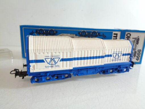 Märklin H0 4688 Teleskophaubenwagen Svenskt Stal in OVP RR4099 – Bild 3