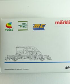 Märklin H0 46941 Niederbordwagen mit Feuerwehr Leerverpackung siehe Foto CK9413