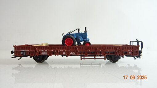 Märklin H0 46943 Rungenwagen mit Lanz Bulldog der DB PR8521 o. – Bild 3