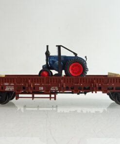 Märklin H0 46943 Rungenwagen mit Lanz Bulldog der DB PR8521 o.