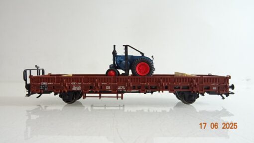 Märklin H0 46943 Rungenwagen mit Lanz Bulldog der DB PR8521 o.