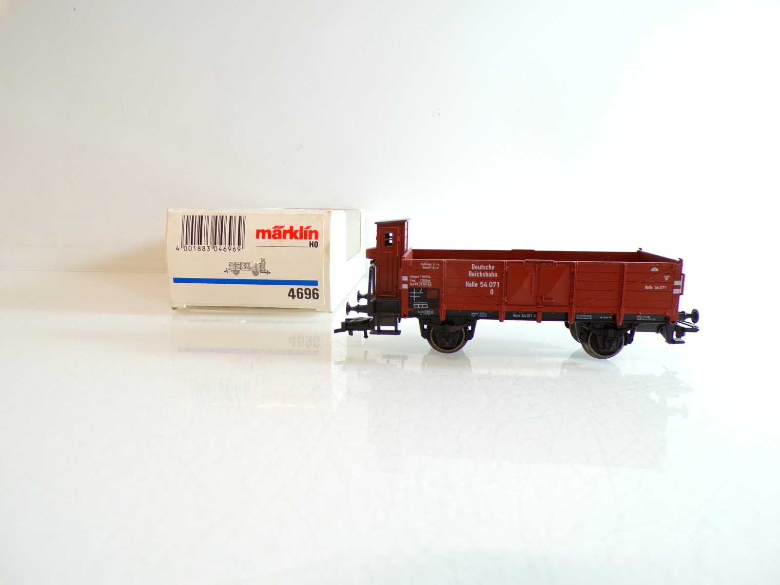 Märklin H0 4696 offener Güterwagen mit Bremserhaus der DR in OVP BH1419 – Bild 3