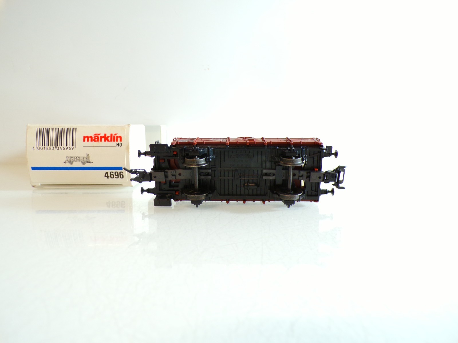 Märklin H0 4696 offener Güterwagen mit Bremserhaus der DR in OVP BH1419 – Bild 4