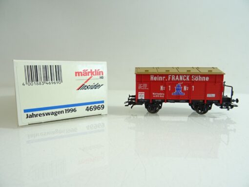 Märklin H0 46969 gedeckter Güterwagen "Jahreswagen 1996" Länderbahn in OVP PR333