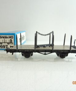 Märklin H0 4697 Drehschemelwagen mit Bremserhaus in OVP PR5704
