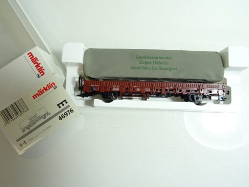 Märklin H0 46976 Rungenwagen mit Ladung der DB in OVP PR 1349