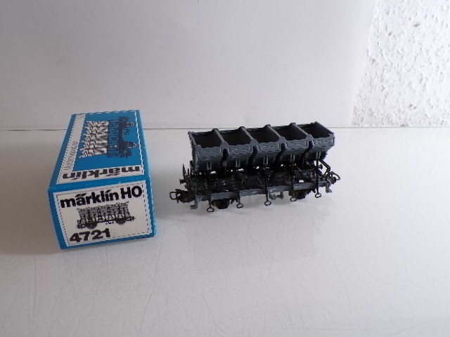 Märklin H0 4721 Muldenkippwagen der DB in OVP HS 90