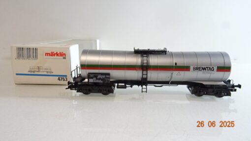 Märklin H0 4753 Kesselwagen BRENNTAG der DB in OVP PR8763
