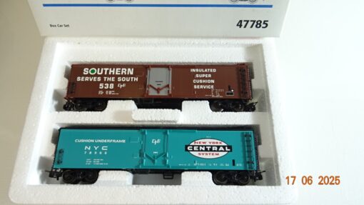 Märklin H0 47785 Box Car Set gedeckte Güterwagen 2 tlg. in OVP PR8444