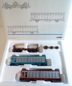 Märklin H0 47881 Güterwagen 3 tlg.  der SNCF in OVP BH1189