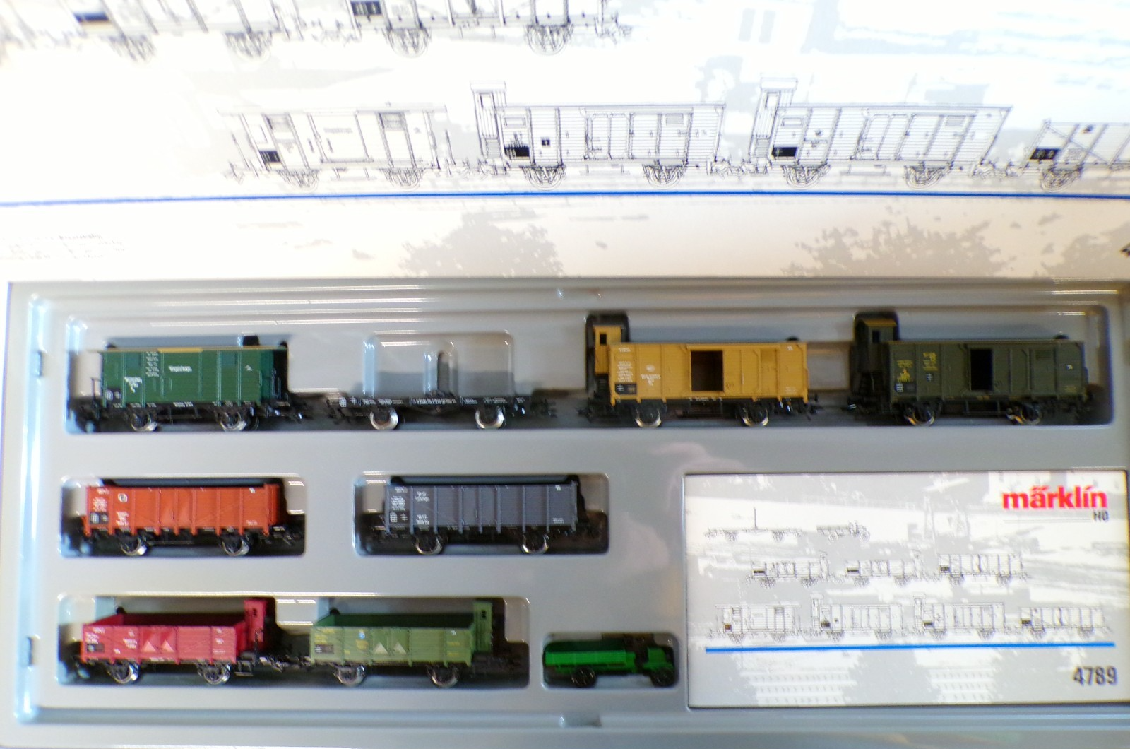 Märklin H0 4789 Wagen-Set Deutscher Staatsbahn in OVP BH1372 – Bild 3