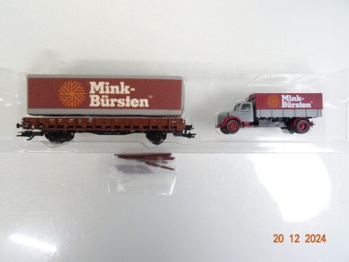 Märklin H0 48112 Museumswagen 2012 Mink-Bürsten der DB in OVP PR5003 – Bild 3