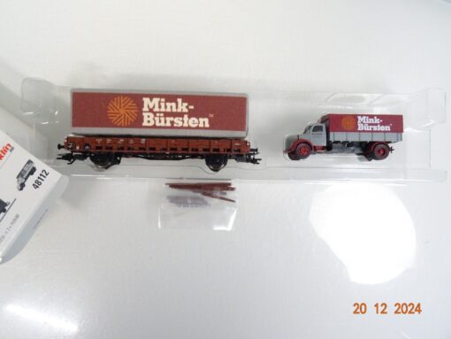 Märklin H0 48112 Museumswagen 2012 Mink-Bürsten der DB in OVP PR5003