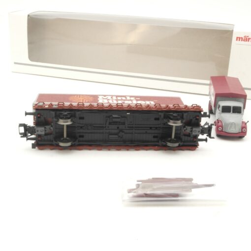 Märklin H0 48112 Museumswagen 2012 Mink Bürsten mit LKW in OVP RR3582 – Bild 4
