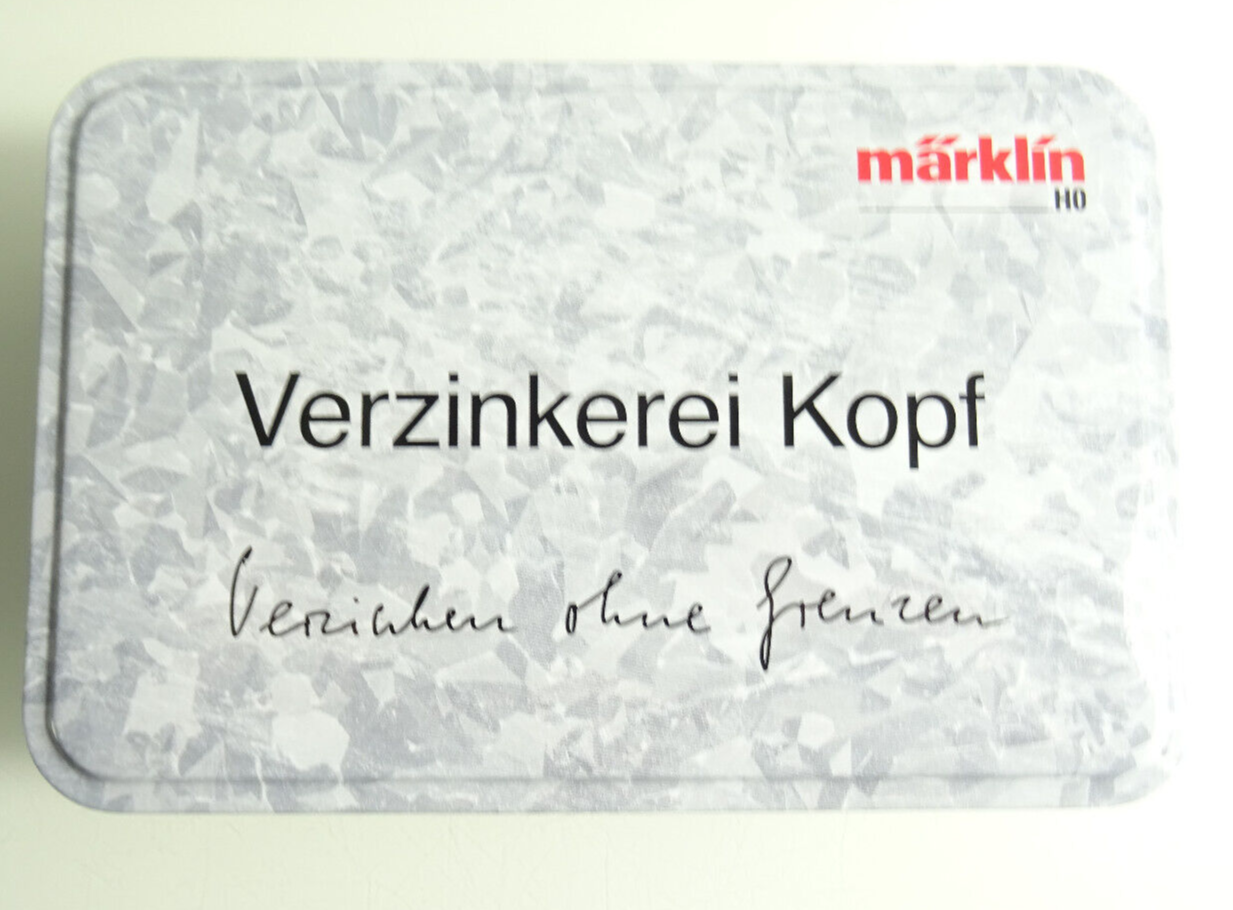 Märklin H0 48120 Güterwagen Museumswagen 2020 Verzinkerei Kopf in OVP C160 – Bild 7