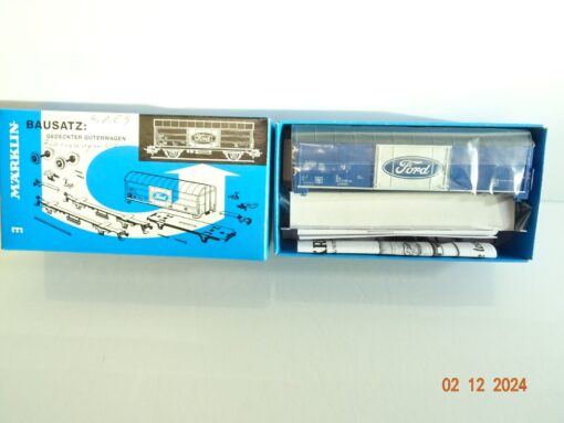Märklin H0 48159 Bausatz gedeckter Güterwagen Ford der DB in OVP PR4418