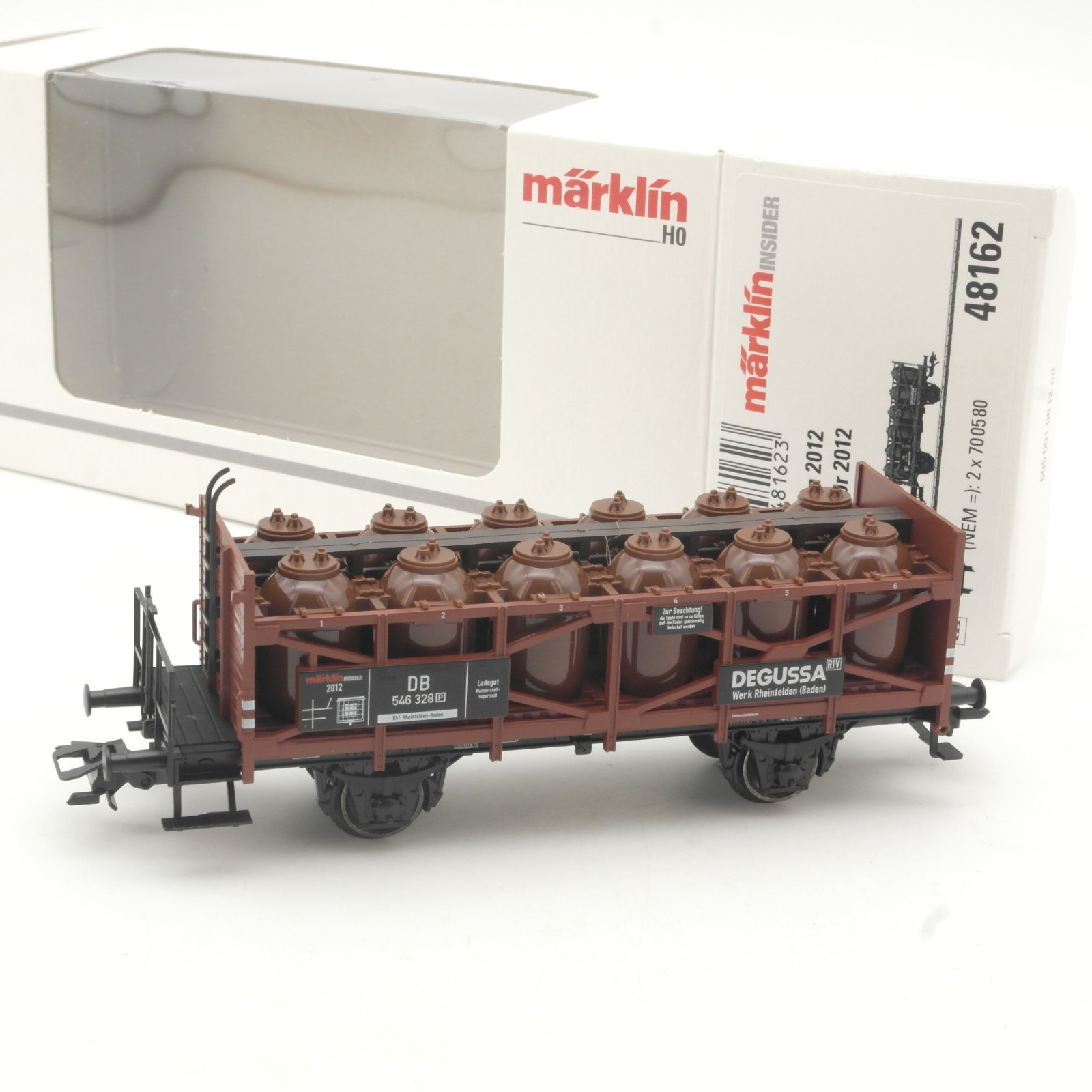 Märklin H0 48162 Jahreswagen 2012 Säuretopfwagen der DB in OVP RR5516
