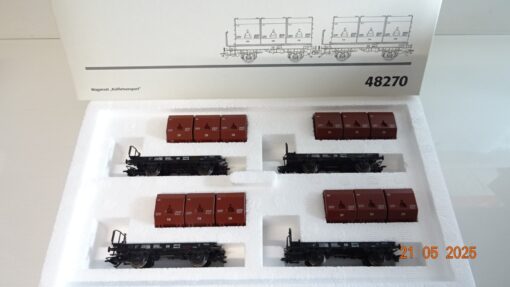 Märklin H0 48270 Wagen-Set Kohletransport der DB in OVP PR7852