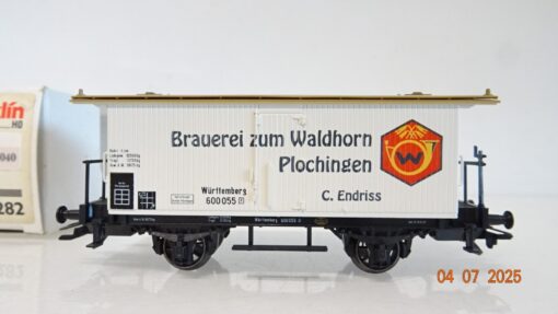 Märklin H0 48282 Bierwagen Brauerei zum Waldhorn Württemberg in OVP PR8872 – Bild 3