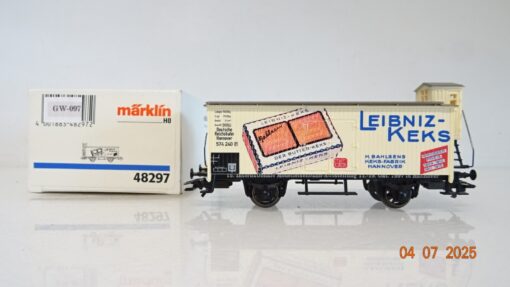 Märklin H0 48297 gedeckter Güterwagen Leibniz-Keks der DR in OVP PR8867