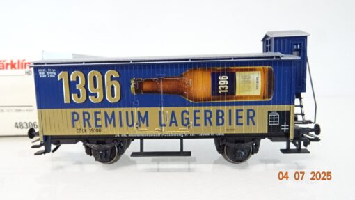 Märklin H0 48306 Bierwagen 1396 Premium Lagerbier in OVP PR8863 – Bild 3