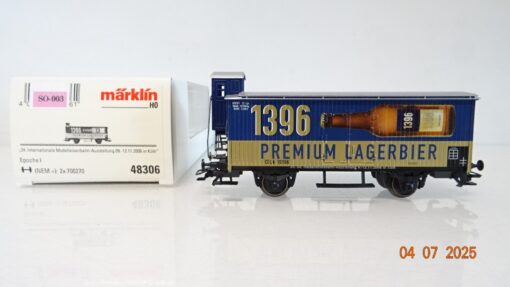 Märklin H0 48306 Bierwagen 1396 Premium Lagerbier in OVP PR8863