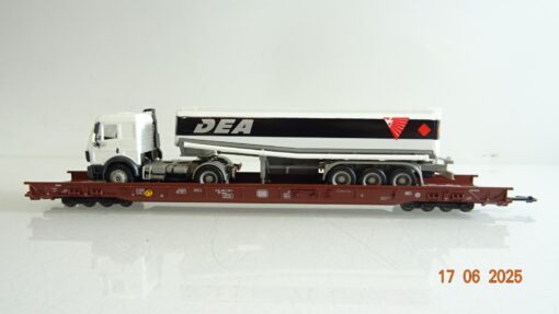 Märklin H0 4841 Niederflurwagen mit LKW DEA der DB in OVP PR8459 – Bild 3