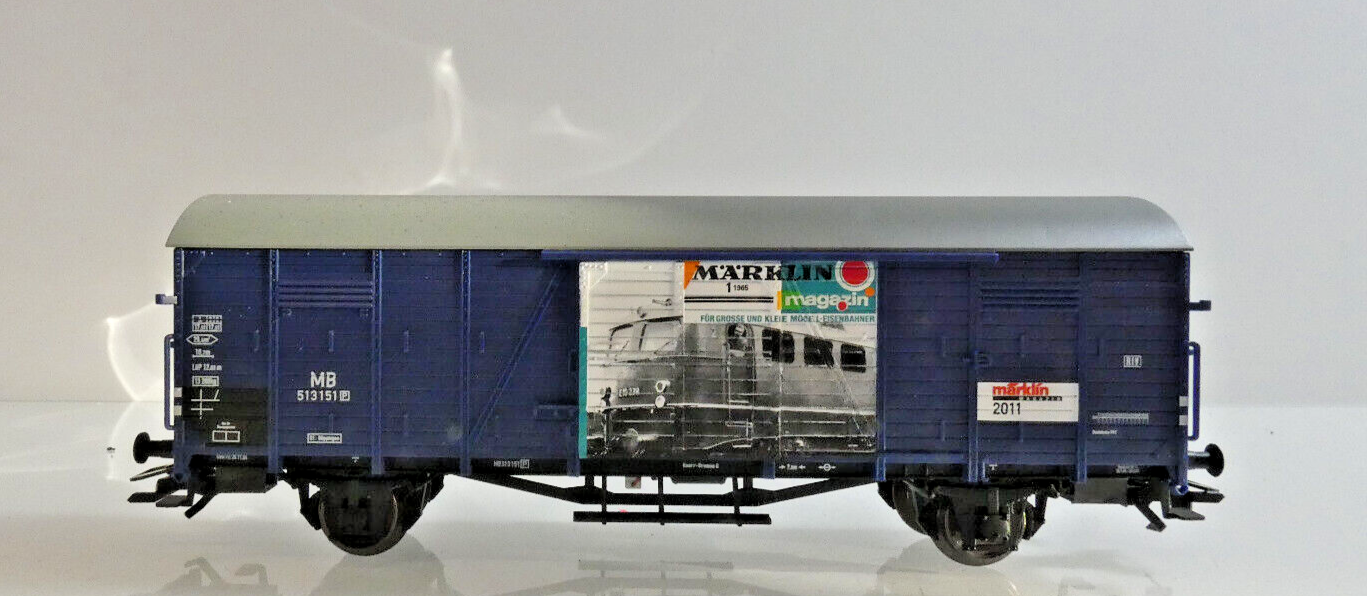 Märklin H0 48511 Jahreswagen 2011 Güterwagen Märklin Magazin in OVP C605 – Bild 3