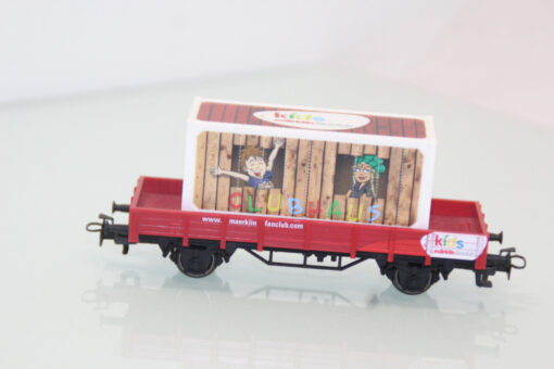 Märklin H0 48612 Niederbordwagen mit Container Kids Jahreswagen 2012 OVP(JS4365) – Bild 3