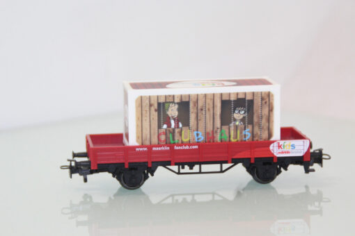 Märklin H0 48612 Niederbordwagen mit Container Kids Jahreswagen 2012 OVP(JS4365) – Bild 4
