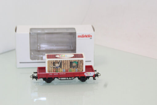 Märklin H0 48612 Niederbordwagen mit Container Kids Jahreswagen 2012 OVP(JS4365)
