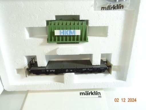 Märklin H0 48668 Schwerlastwagen mit Ladung der DB in OVP PR4391 – Bild 3
